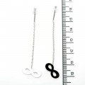 Сережки XUPING Silver (5 х 0.5 см.) 206725