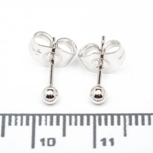 Сережки XUPING Silver (Ø 0.3 см.) 206710 Сережки XUPING Silver (Ø 0.3 см.) 206710