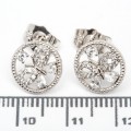 Сережки XUPING Silver (Ø 1.1 см.) 206701