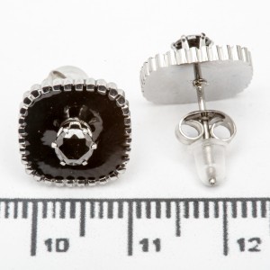 Сережки XUPING Silver (Ø 1.3 см.) 206699 Сережки XUPING Silver (Ø 1.3 см.) 206699