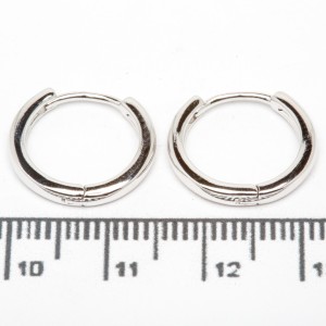 Сережки XUPING Silver (Ø 1.4 х 0.2 см.) 206698 Сережки XUPING Silver (Ø 1.4 х 0.2 см.) 206698