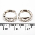 Сережки XUPING Silver (Ø 1.4 х 0.5 см.) 206697
