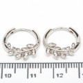 Сережки XUPING Silver (Ø 1.5 х 0.25 см.) 206692