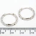 Сережки XUPING Silver (Ø 1.6 х 0.2 см.) 206690