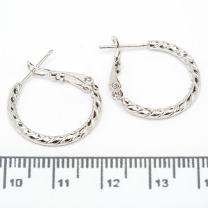 Сережки XUPING Silver (Ø 2 х 0.2 см.) 206685 Сережки XUPING Silver (Ø 2 х 0.2 см.) 206685