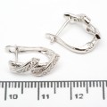 Сережки XUPING Silver (2.3 х 0.6 см.) 206676