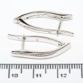 Сережки XUPING Silver (2.5 х 0.3 см.) 206675