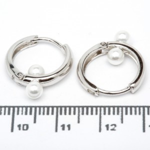 Сережки XUPING Silver (Ø 1.6 х 0.3 см.) 206632