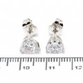 Сережки XUPING Silver "Ø 0.7 см." 206494