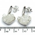 Сережки XUPING Silver "2.6 х 1.5 см." 206485