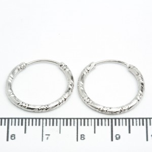 Сережки XUPING Silver (Ø 2 см.) 205839