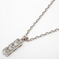 Цепочка з кулоном XUPING Silver (46 + 5 х 0.2 см.) 206811