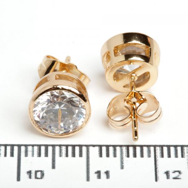 Сережки XUPING Gold "Ø 0.9 см." 513452