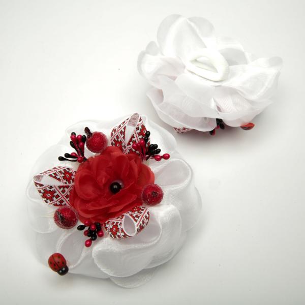 Бантики на резинці 12 шт. (Ø 9 см.) 6-3358