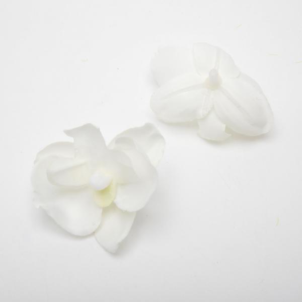 Головки штучних квітів "орхідея" 12 шт. (Ø 4.5 см. см.) 93235