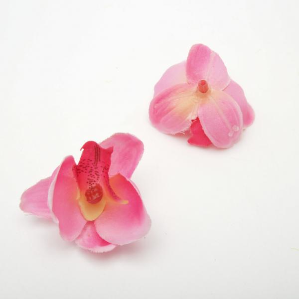 Головки штучних квітів "орхідея" 12 шт. (Ø 4.5 см. см.) 93236