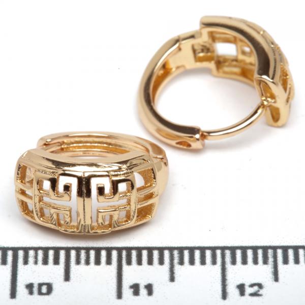 Сережки XUPING Gold "Ø 1.5 х 0.7 см." 514515