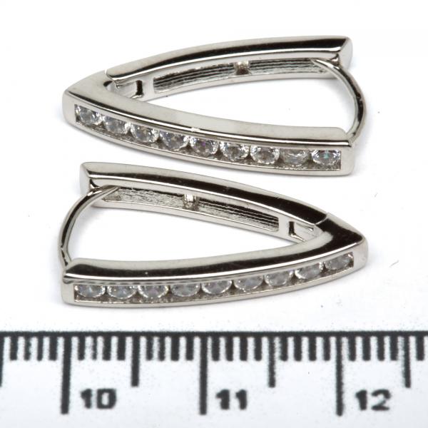 Сережки XUPING Silver "Ø 2.3 х 0.4 см." 206479