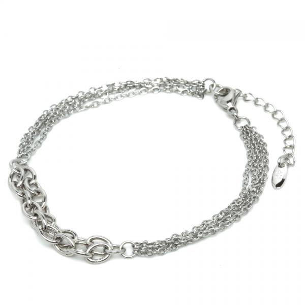 Браслет XUPING Silver (18 + 3 х 0.5 см.) 206532
