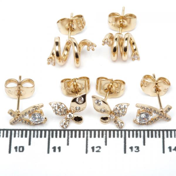 Сережки XUPING Gold "набір 3 пари" 515043