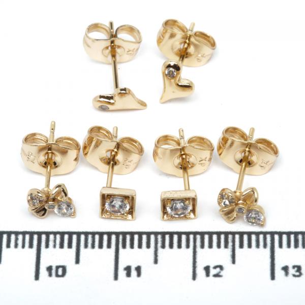 Сережки XUPING Gold "набір 3 пари" 515044