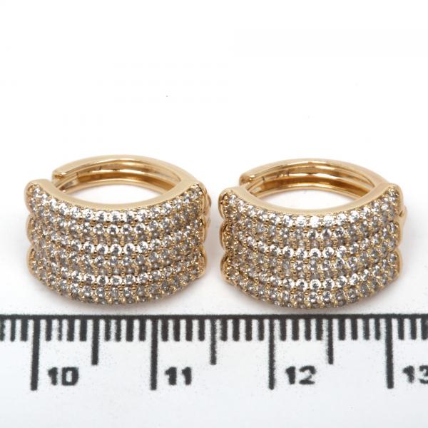 Сережки XUPING Gold (Ø 1.5 х 1 см.) 515075