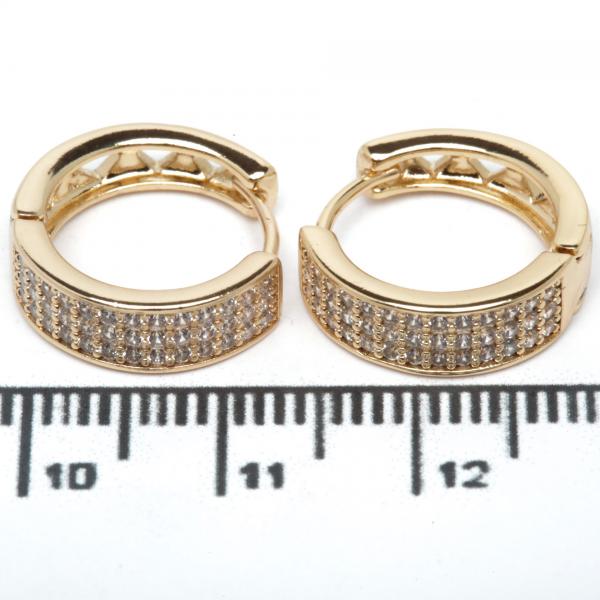 Сережки XUPING Gold (Ø 1.5 х 0.9 см.) 515076