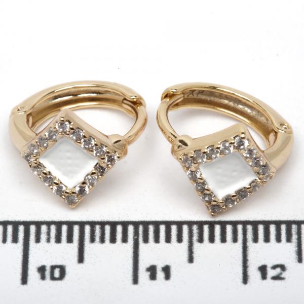 Сережки XUPING Gold (Ø 0.9 см.) 515081
