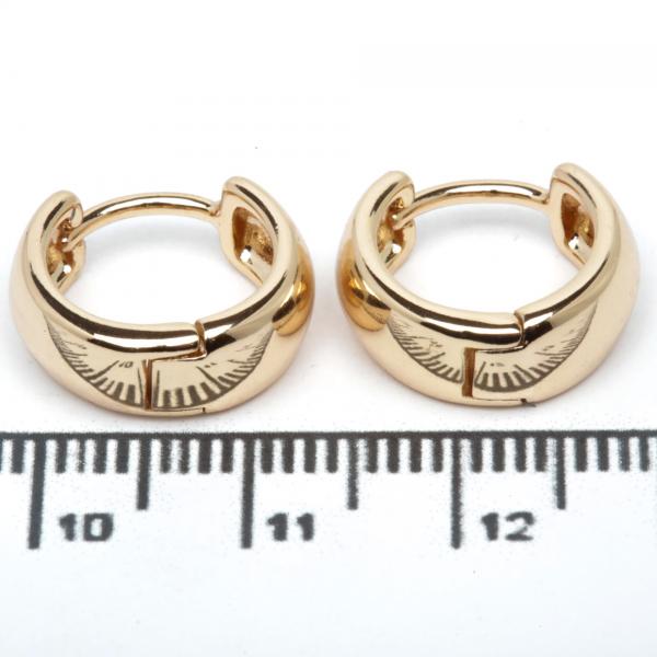 Сережки XUPING Gold (Ø 1.3 х 0.5 см.) 515084