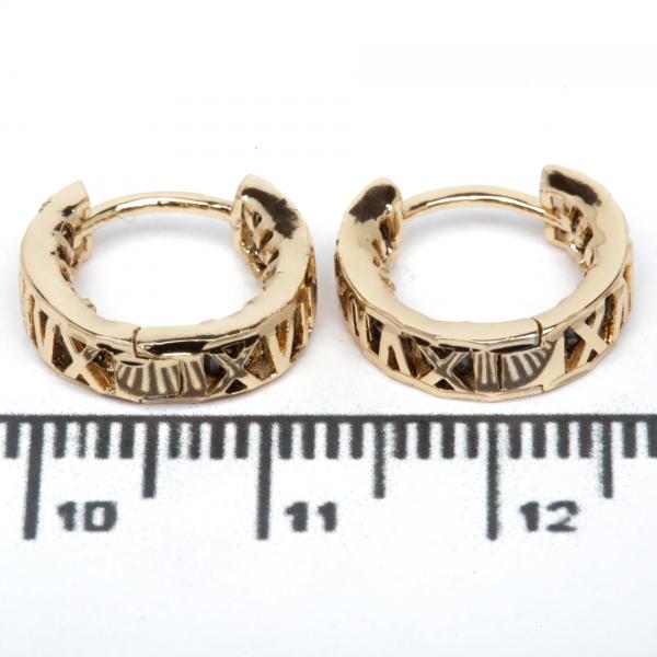 Сережки XUPING Gold (Ø 1.3 х 0.3 см.) 515087