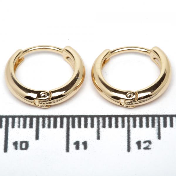 Сережки XUPING Gold (Ø 1.4 х 0.2 см.) 515088