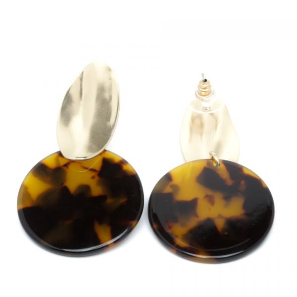Сережки нарядні (5.3 х 3 см.) 6-5061