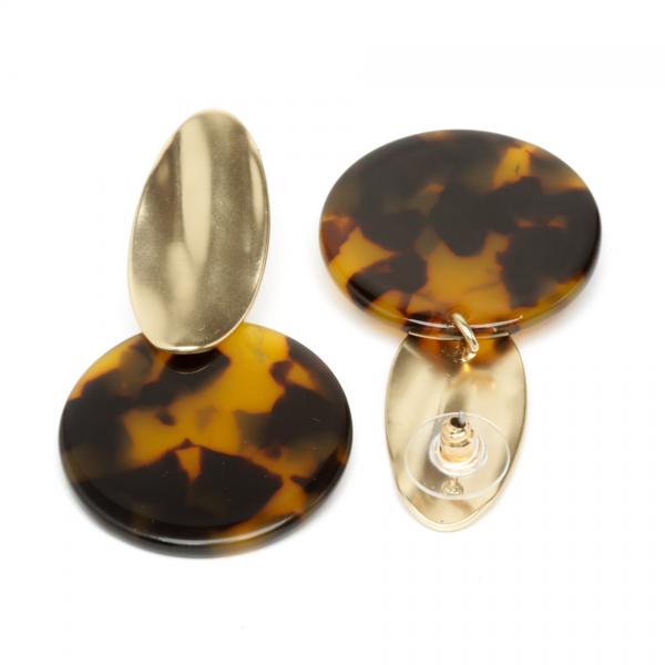 Сережки нарядні (5.5 х 3 см.) 6-5082