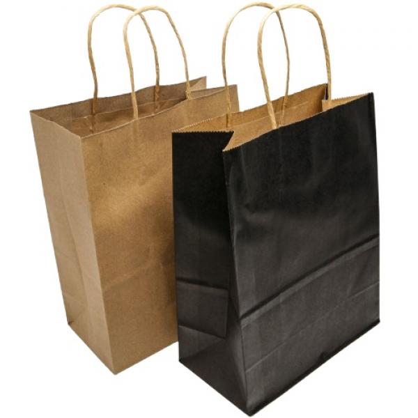 Пакети паперові 12 шт. (26.5 х 21 х 11 см.) 6-5654