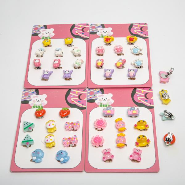 Сережки-кліпси 20 пар. 6-5683