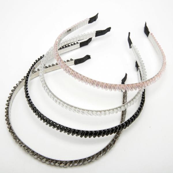 ОБРУЧІ з камінням 12 шт. (ш. 0.9 см.) 6-5708