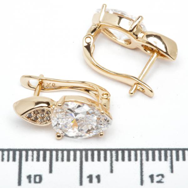 Сережки XUPING Gold (2.4 х 0.4 см.) 515145