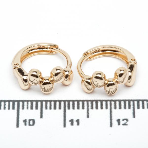 Сережки XUPING Gold (Ø 1.3 х 0.6 см.) 515152