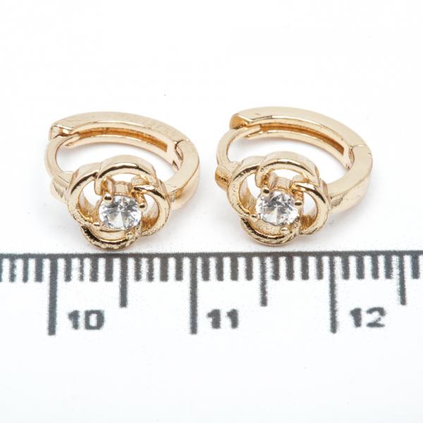 Сережки XUPING Gold (Ø 1 см.) 515161