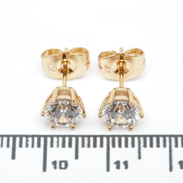 Сережки XUPING Gold (Ø 0.7 см.) 515164