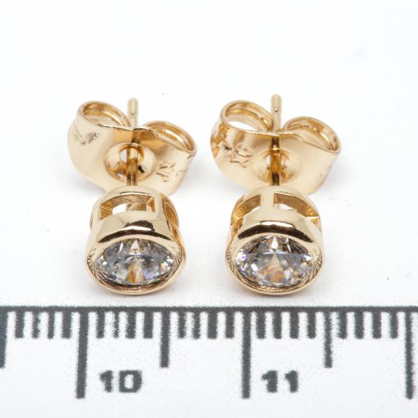 Сережки XUPING Gold (Ø 0.6 см.) 515166