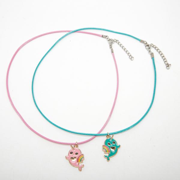 Цепочки з кулонами "6 наборів" (д.45 + 5 см.) 6-5723