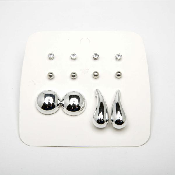 Сережки 6 пар "набір" 6-5831