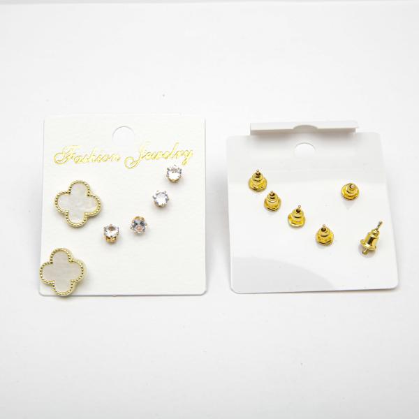 Сережки 3 пари "набір" 6-5833