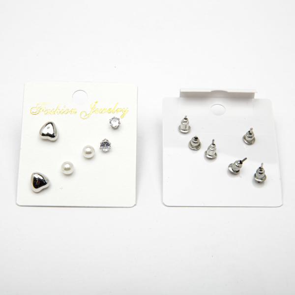 Сережки 3 пари "набір" 6-5835