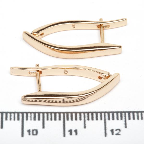 Сережки XUPING Gold (2.5 х 0.3 см.) 515213