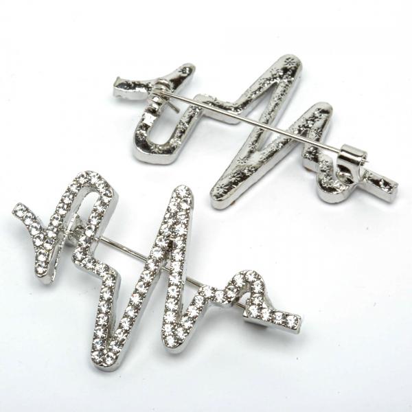 Брошки 6 шт. (4.6 х 3 см.) 6-5923