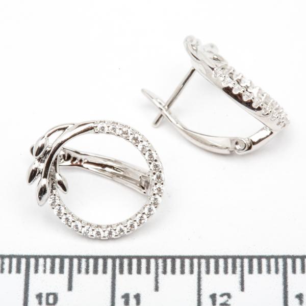 Сережки XUPING Silver (Ø 1.6 х 1.4 см.) 206686