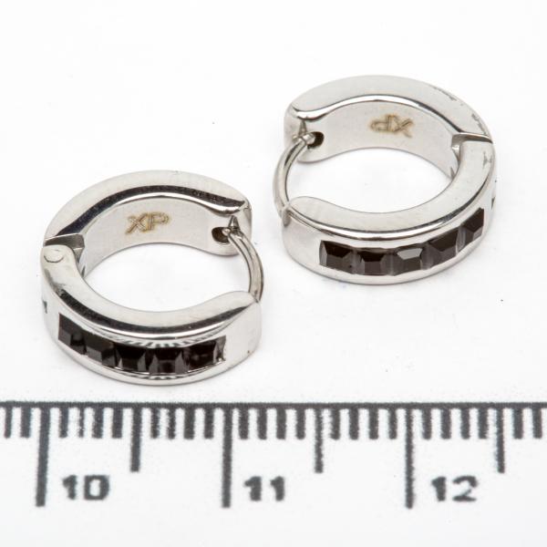 Сережки XUPING Silver (Ø 1.3 х 0.4 см.) 206739