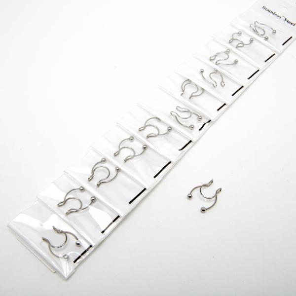 Пірсинг у ніс 12 шт. 6-5972